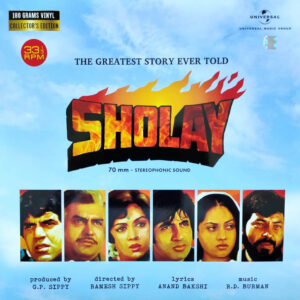 RAHUL DEV BURMAN Sholay - Black